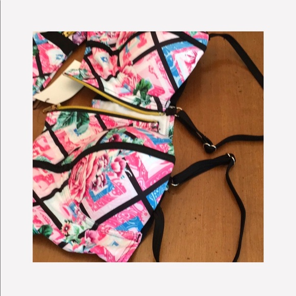 BIKINI FRONT ZIP STRETCH - Picture 9 of 11